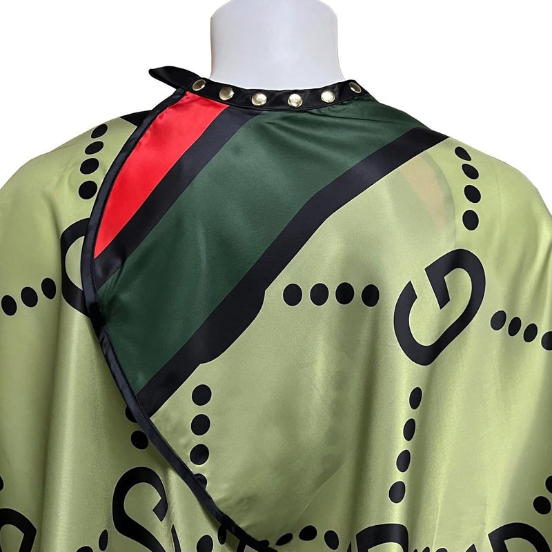 CapeshionPro Barber Capes Hair Cutting Capes Salon Stylist Capes with Snaps Waterproof Professional Large Barber Hairdresser Gown Cape- 63”× 56”(TIGER) - Image 2